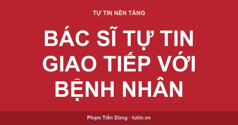 Bác sĩ tự tin giao tiếp với bệnh nhân — bác sĩ trò chuyện điềm tĩnh, tạo niềm tin