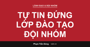 Tự tin đứng lớp đào tạo đội nhóm — leader tự tin huấn luyện đội nhóm