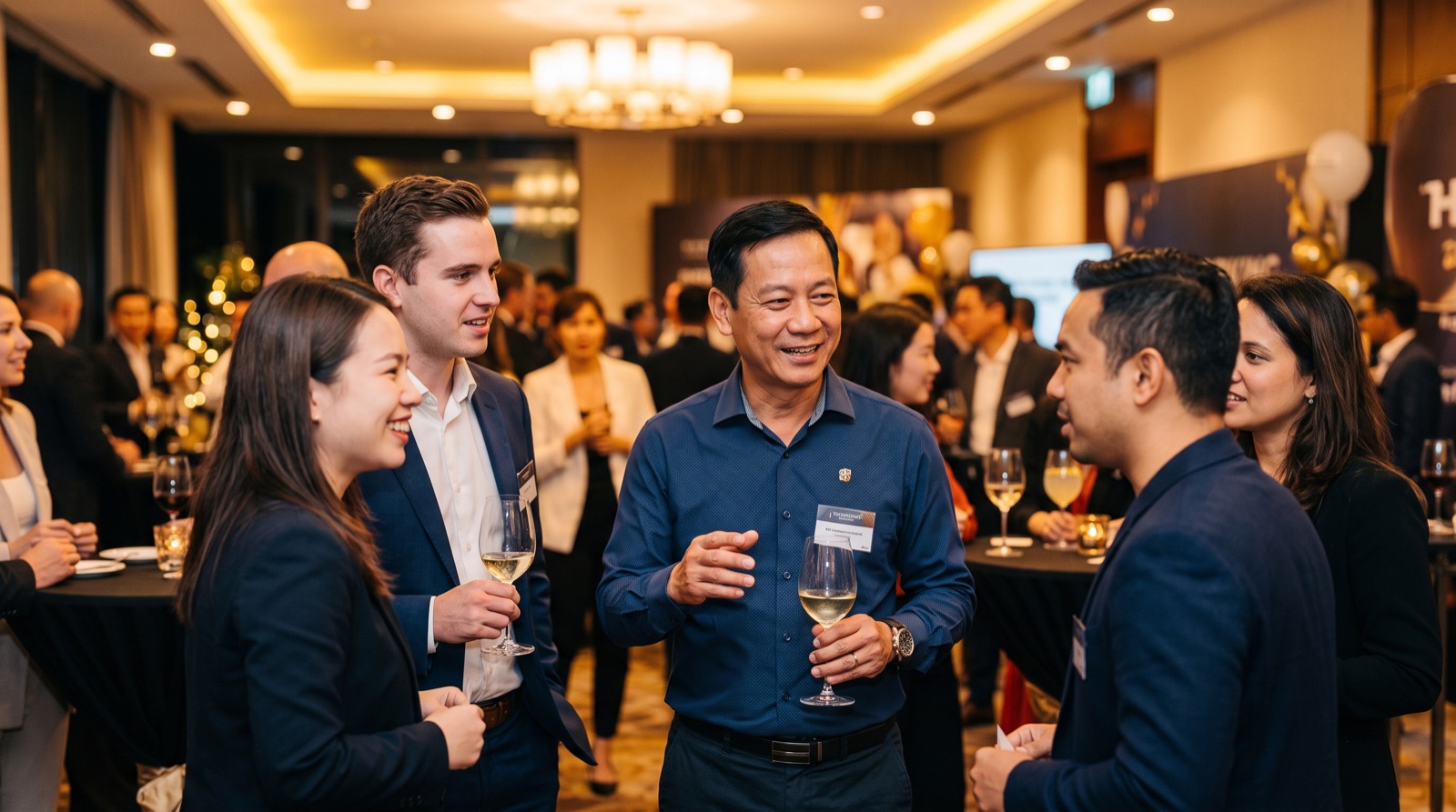 Tự tin dẫn dắt cuộc trò chuyện tại sự kiện networking — làm chủ giao tiếp với người lạ