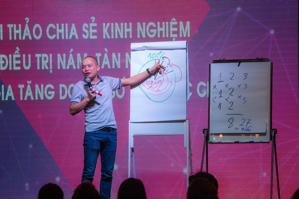 Phạm Tiến Dũng hướng dẫn khung ba nhịp storytelling bán hàng cho học viên
